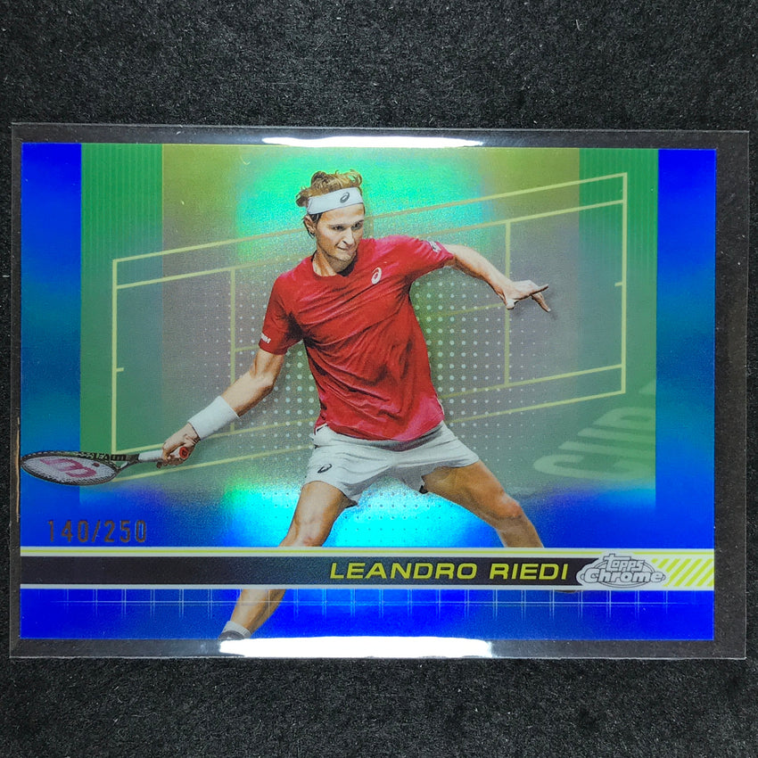 2024 Topps Chrome Tennis LEANDRO RIEDI Base Blue /250 #199