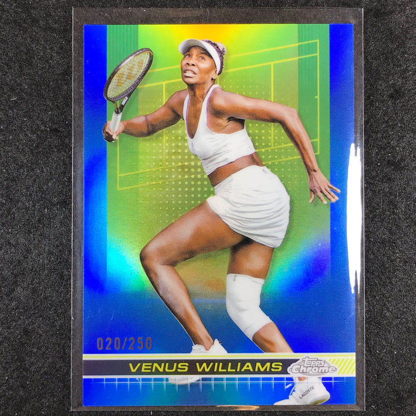 2024 Topps Chrome Tennis VENUS WILLIAMS Base Blue /250 #200