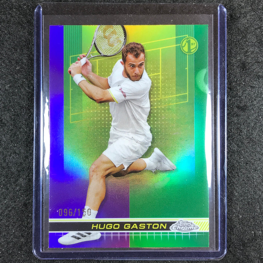 2024 Topps Chrome Tennis HUGO GASTON Base Purple Green 96/150 #20