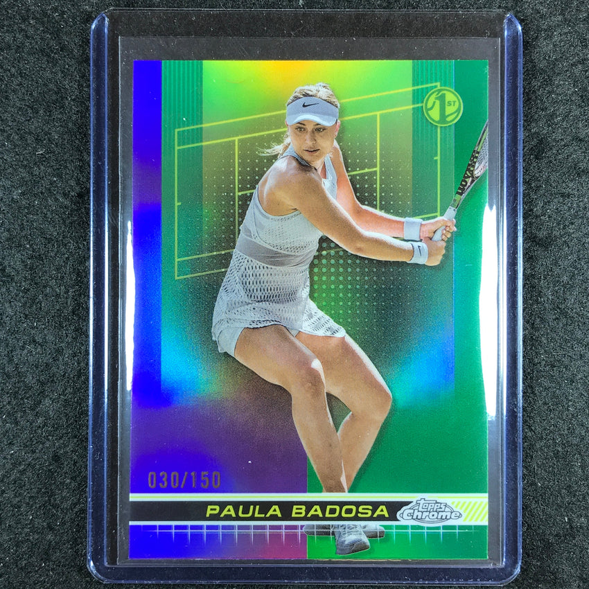 2024 Topps Chrome Tennis PAULA BADOSA Base Purple Green 30/150 #64