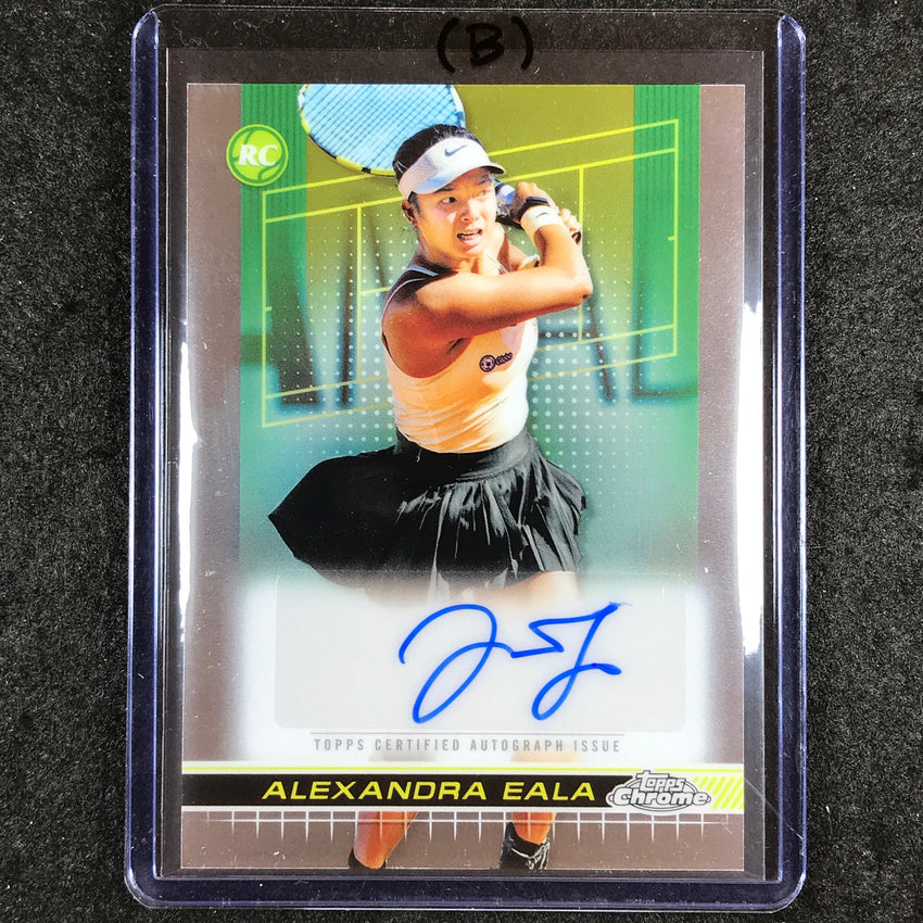 2024 Topps Chrome Tennis ALEXANDRA EALA Base Rookie Auto #AEA (B)