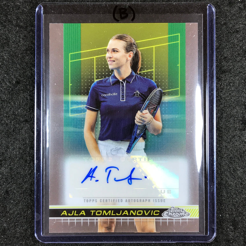 2024 Topps Chrome Tennis AJLA TOMLJANOVIC Base Auto #ATC (B)