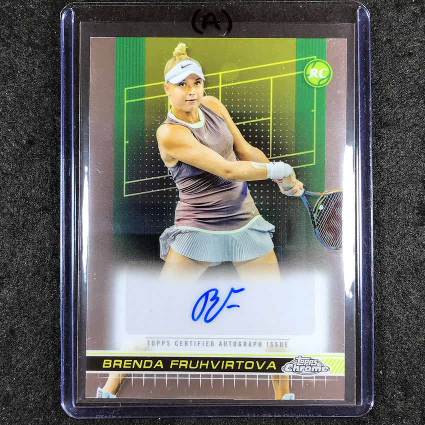 2024 Topps Chrome Tennis BRENDA FRUHVIRTOVA Base Rookie Auto #BFA (A)