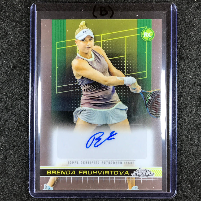 2024 Topps Chrome Tennis BRENDA FRUHVIRTOVA Base Rookie Auto #BFA (B)