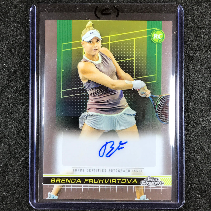 2024 Topps Chrome Tennis BRENDA FRUHVIRTOVA Base Rookie Auto #BFA (C)