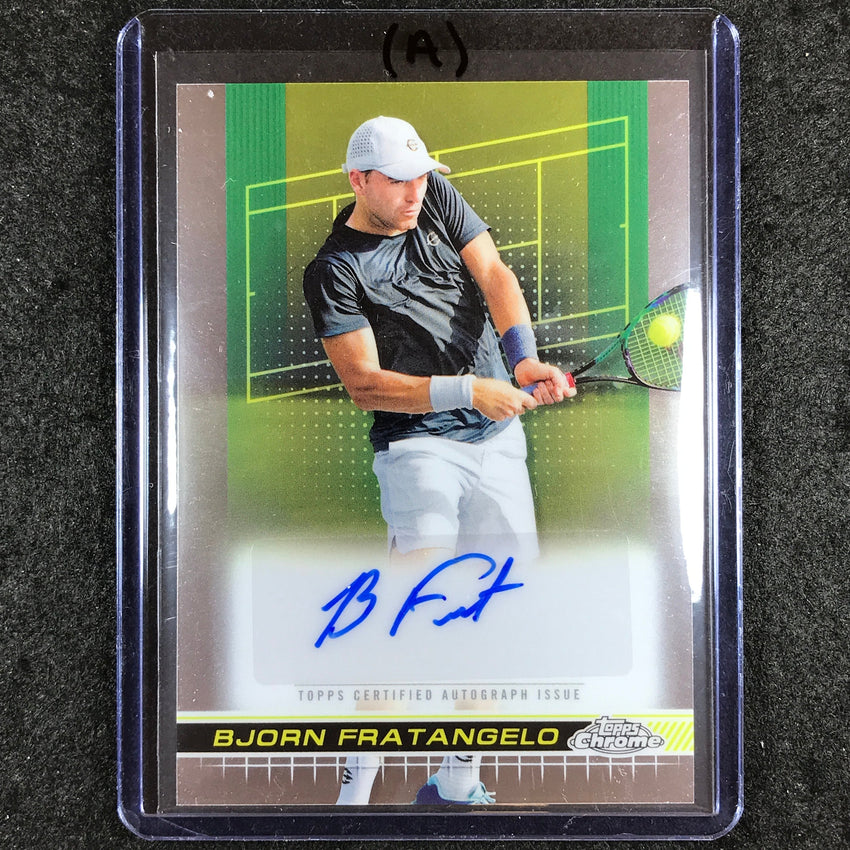 2024 Topps Chrome Tennis BJORN FRATANGELO Base Auto #BFO (A)