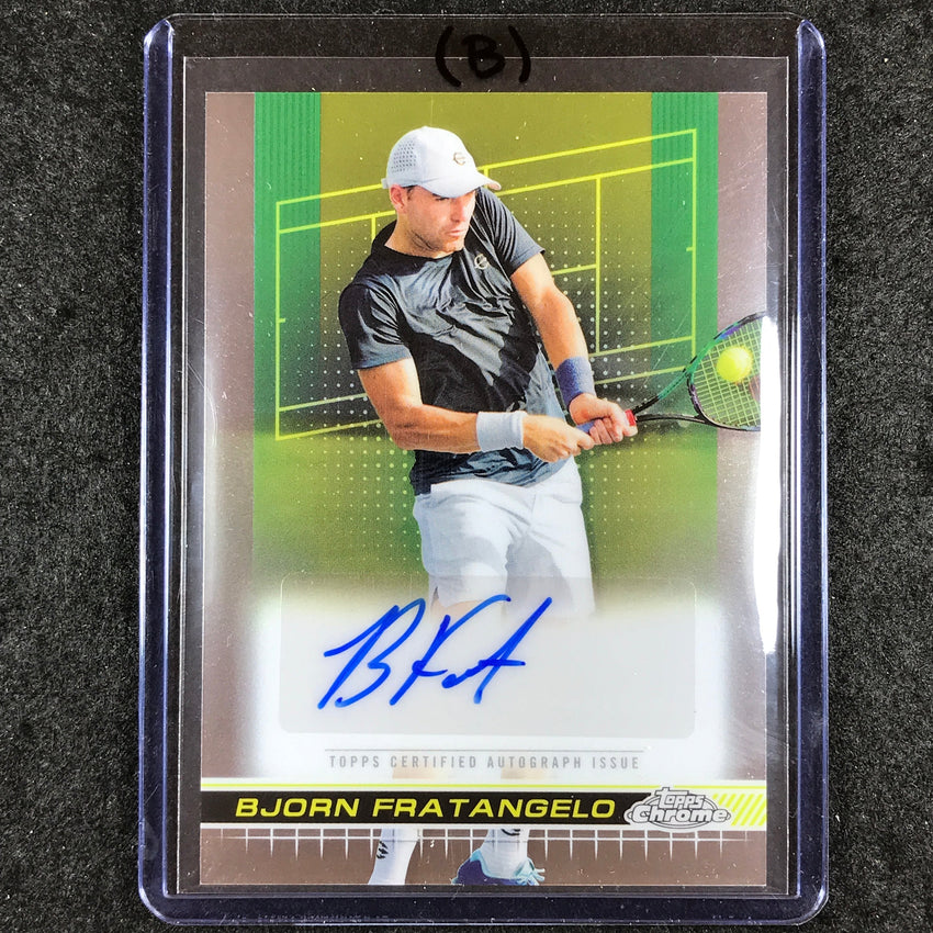 2024 Topps Chrome Tennis BJORN FRATANGELO Base Auto #BFO (B)