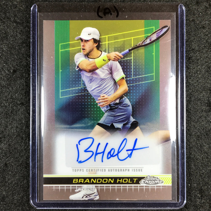2024 Topps Chrome Tennis BRANDON HOLT Base Auto #BHT (A)