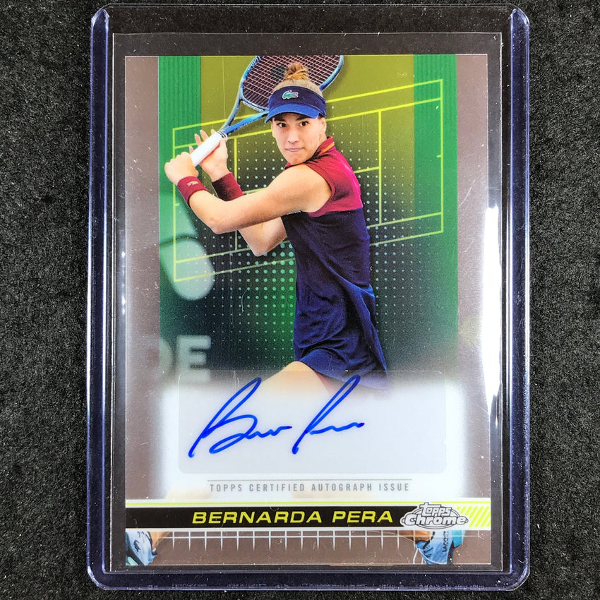 2024 Topps Chrome Tennis BERNARDA PERA Base Auto #BPA