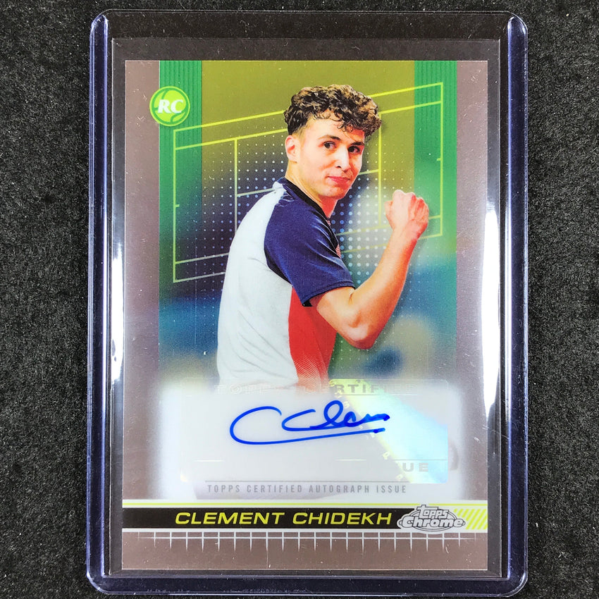 2024 Topps Chrome Tennis CLEMENT CHIDEKH Base Rookie Auto #CCH