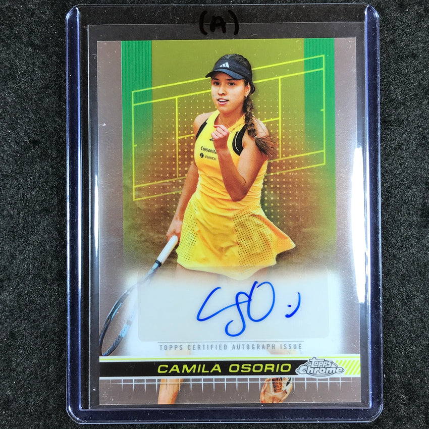 2024 Topps Chrome Tennis CAMILA OSORIO Base Auto #COO (A)
