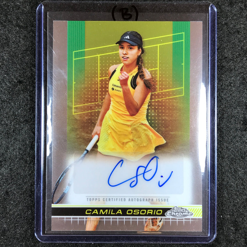 2024 Topps Chrome Tennis CAMILA OSORIO Base Auto #COO (B)