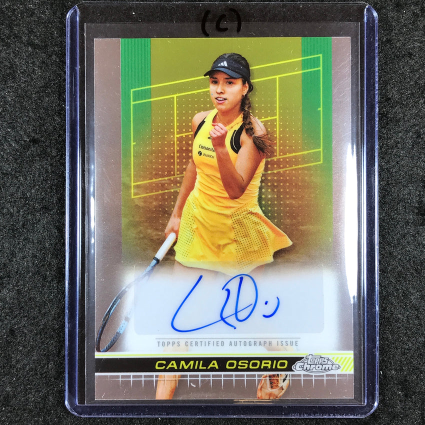 2024 Topps Chrome Tennis CAMILA OSORIO Base Auto #COO (C)