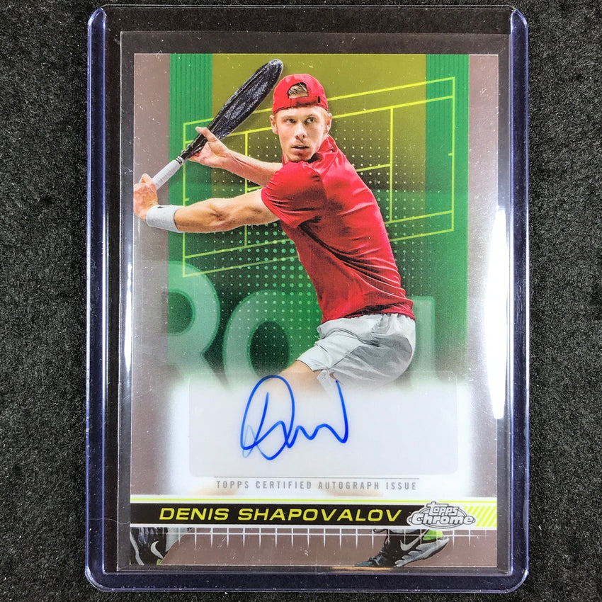 2024 Topps Chrome Tennis DENIS SHAPOVALOV Base Auto #DSV