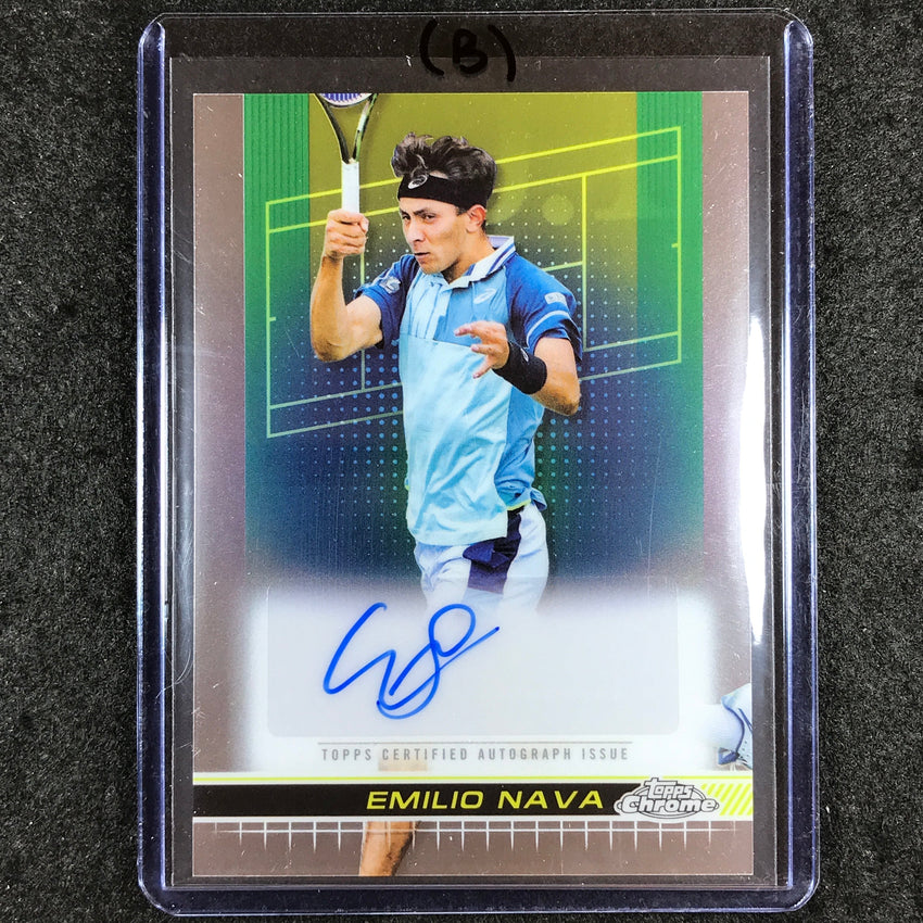 2024 Topps Chrome Tennis EMILIO NAVA Base Auto #ENA (B)