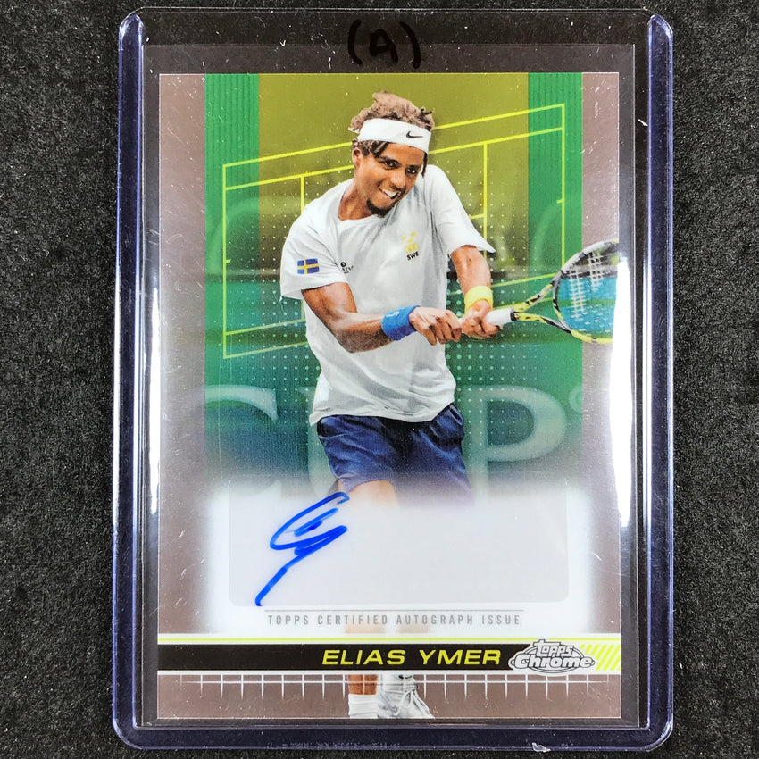 2024 Topps Chrome Tennis ELIAS YMER Base Auto #EYR (A)
