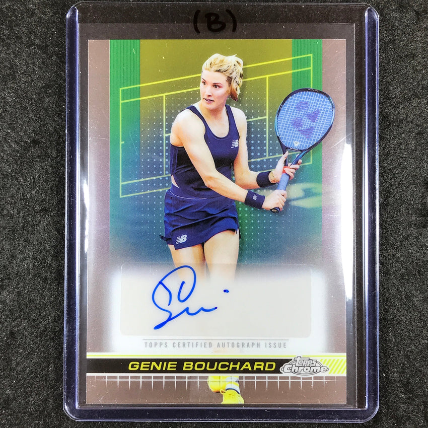 2024 Topps Chrome Tennis GENIE BOUCHARD Base Auto #GBD (B)