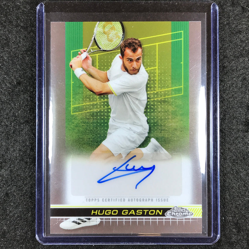 2024 Topps Chrome Tennis HUGO GASTON Base Auto #HGN