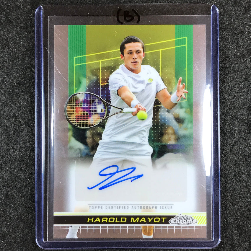 2024 Topps Chrome Tennis HAROLD MAYOT Base Auto #HMT (B)