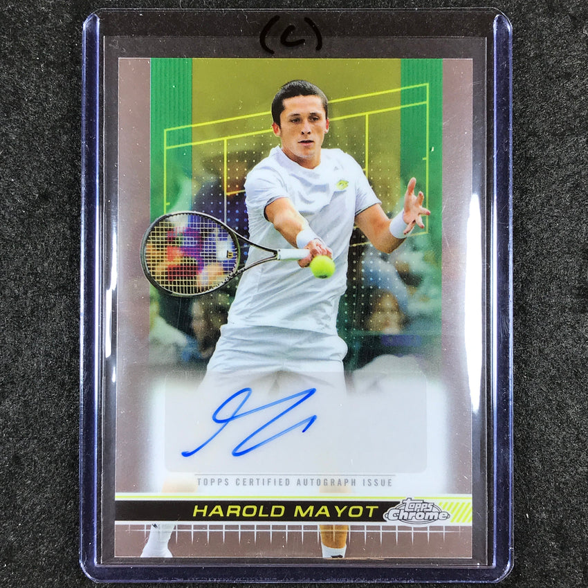 2024 Topps Chrome Tennis HAROLD MAYOT Base Auto #HMT (C)