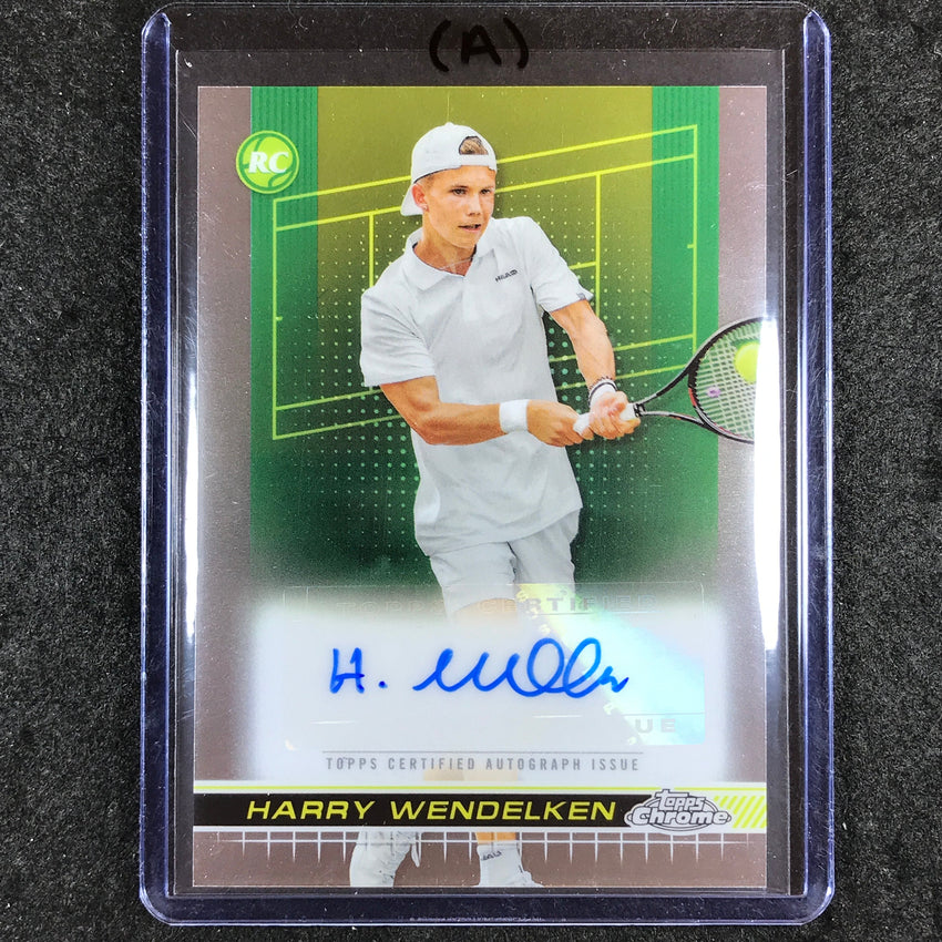 2024 Topps Chrome Tennis HARRY WENDELKEN Base Rookie Auto #HWN (A)