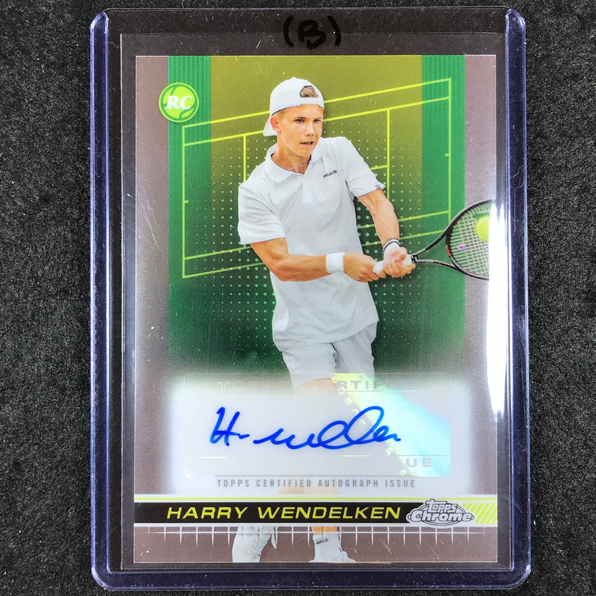 2024 Topps Chrome Tennis HARRY WENDELKEN Base Rookie Auto #HWN (B)
