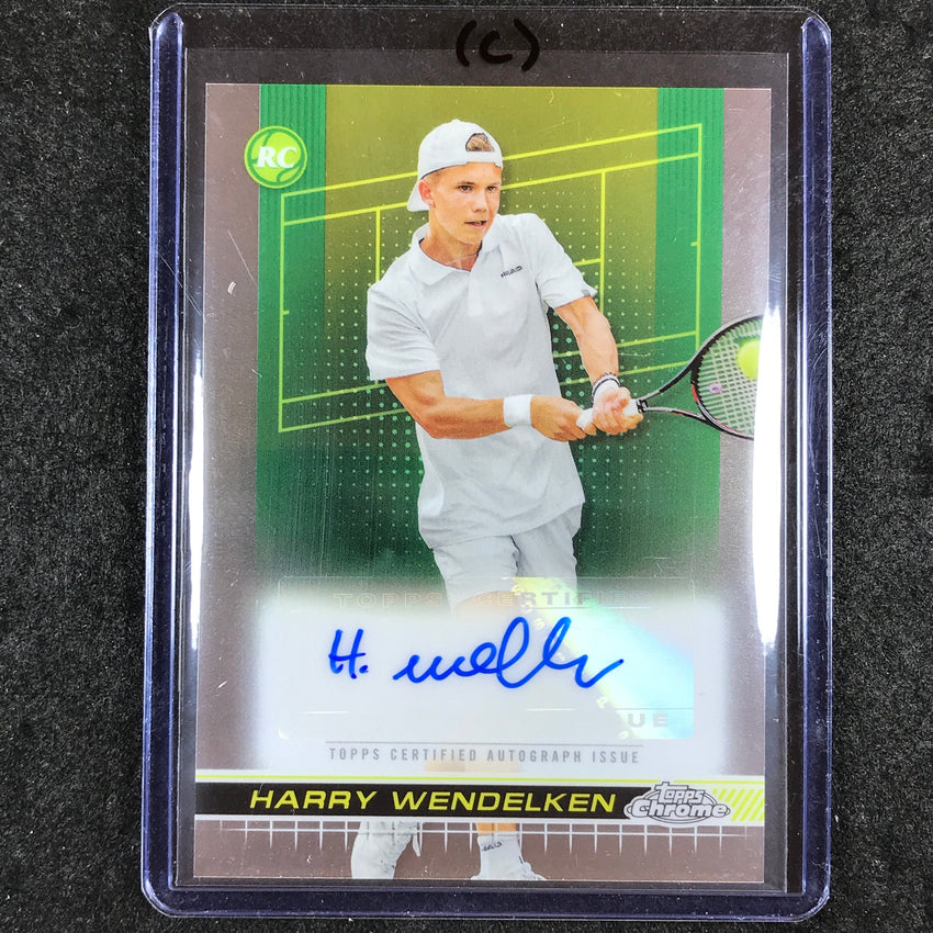 2024 Topps Chrome Tennis HARRY WENDELKEN Base Rookie Auto #HWN (C)