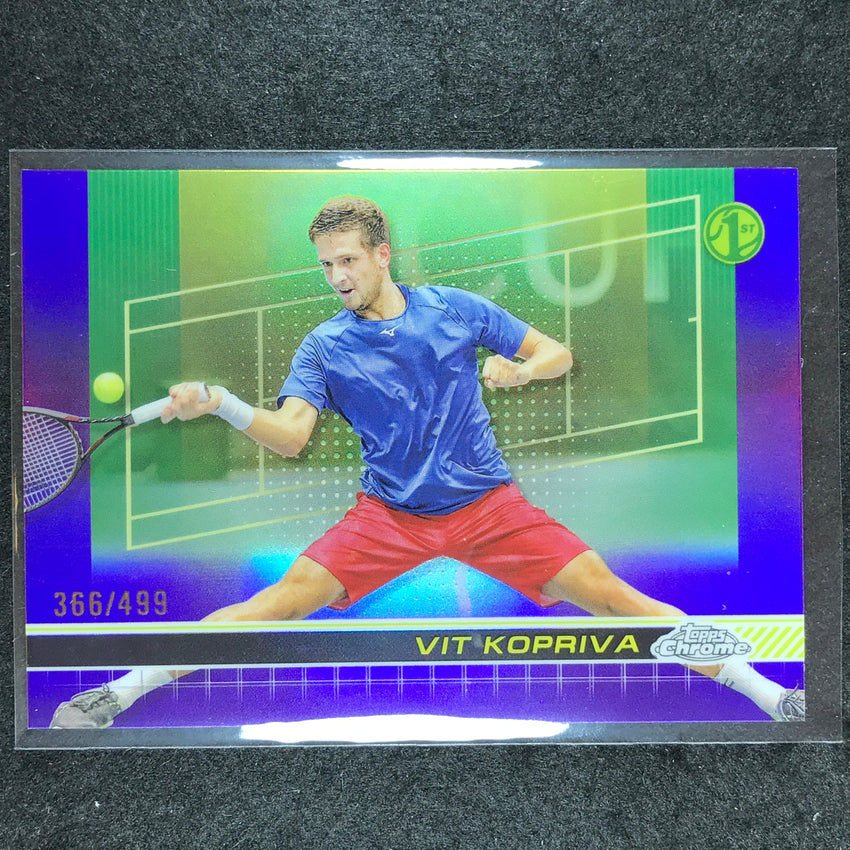 2024 Topps Chrome Tennis VIT KOPRIVA Base Purple /499 #72
