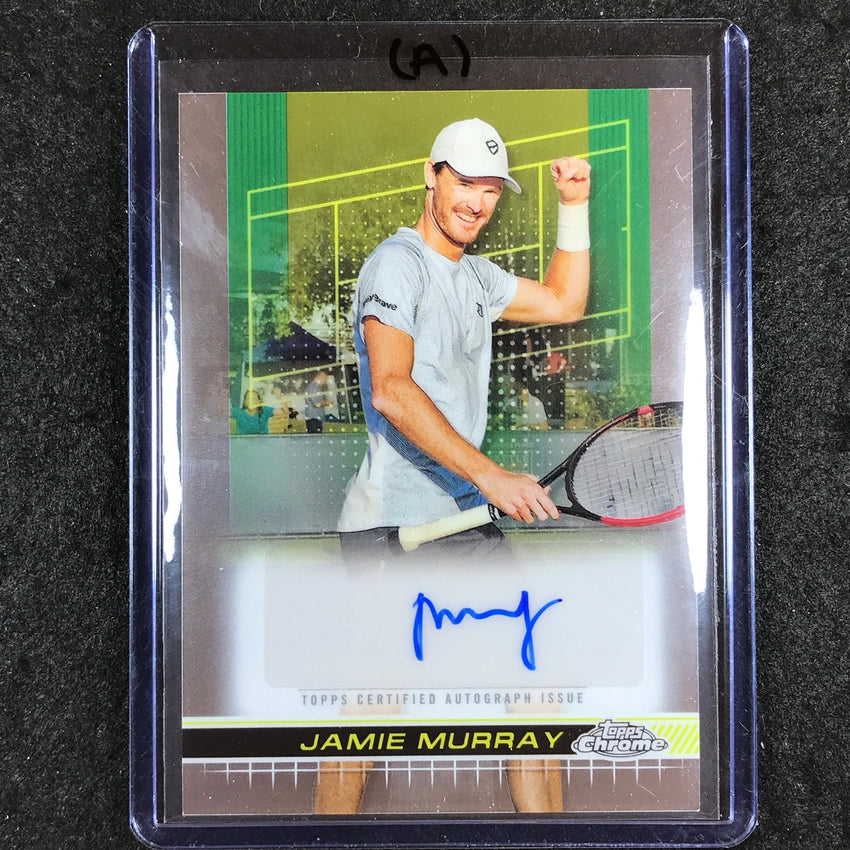 2024 Topps Chrome Tennis JAMIE MURRAY Base Auto #JMY (A)
