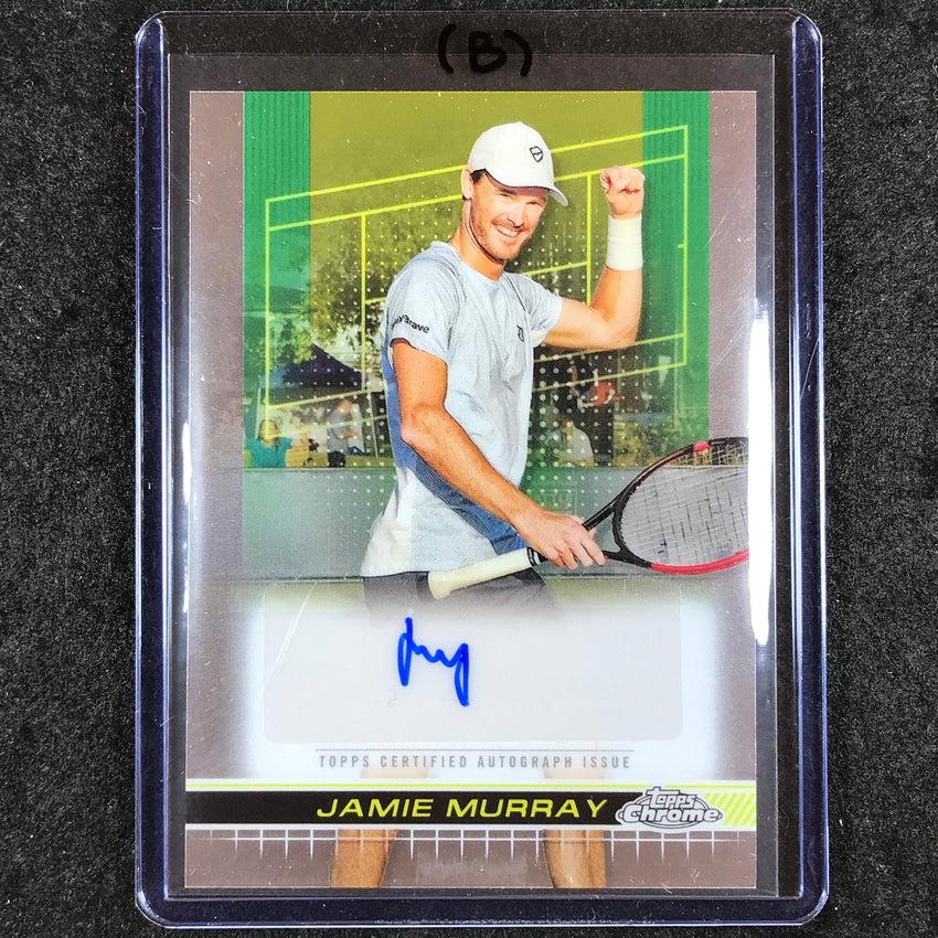 2024 Topps Chrome Tennis JAMIE MURRAY Base Auto #JMY (B)