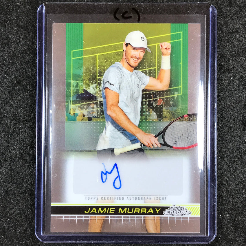 2024 Topps Chrome Tennis JAMIE MURRAY Base Auto #JMY (C)