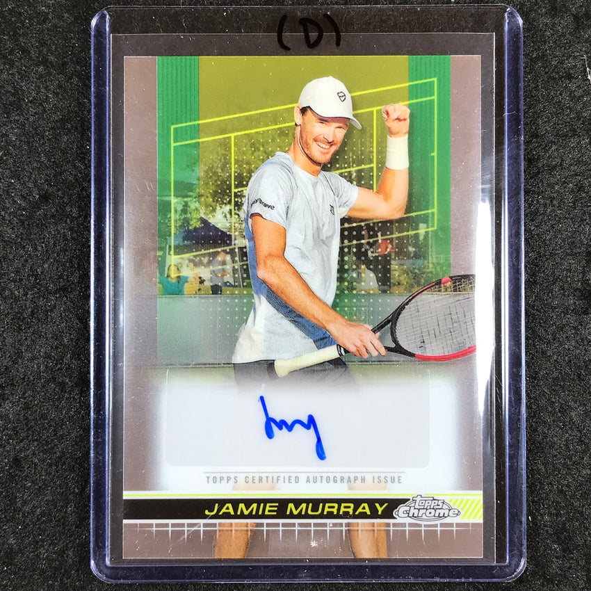 2024 Topps Chrome Tennis JAMIE MURRAY Base Auto #JMY (D)