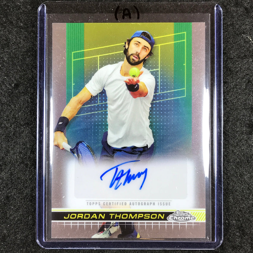 2024 Topps Chrome Tennis JORDAN THOMPSON Base Auto #JTN (A)