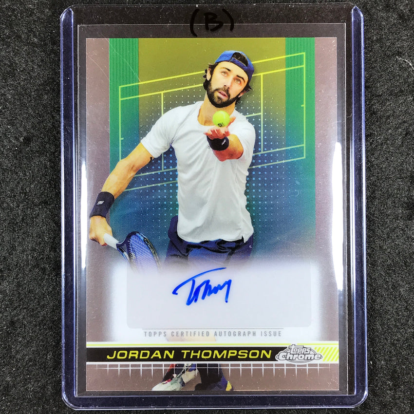 2024 Topps Chrome Tennis JORDAN THOMPSON Base Auto #JTN (B)