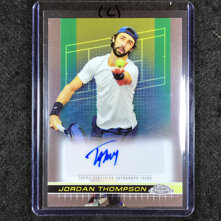 2024 Topps Chrome Tennis JORDAN THOMPSON Base Auto #JTN (C)