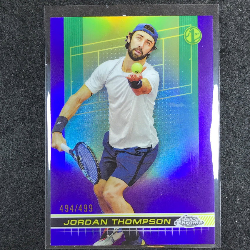 2024 Topps Chrome Tennis JORDAN THOMPSON Base Purple /499 #73