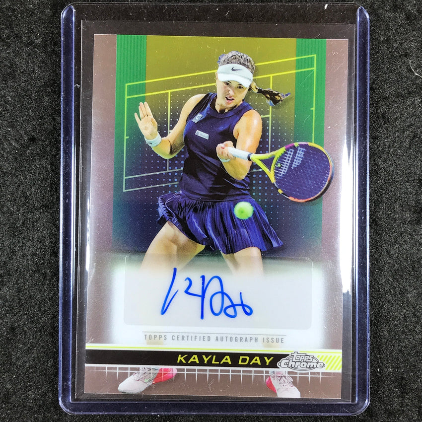 2024 Topps Chrome Tennis KAYLA DAY Base Auto #KDY