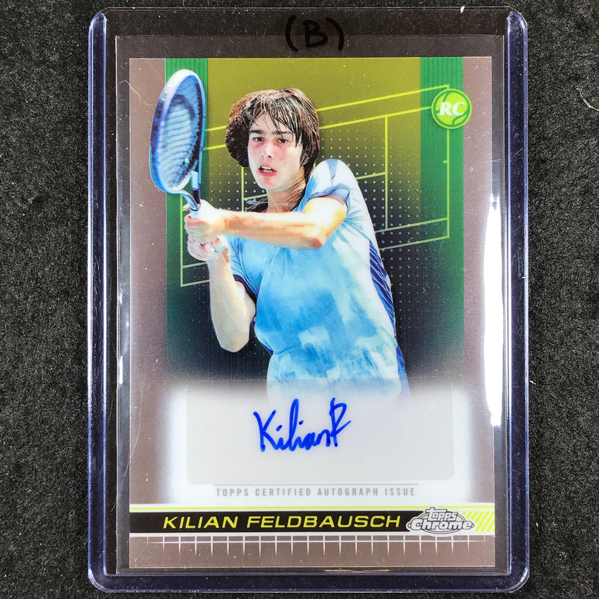 2024 Topps Chrome Tennis KILIAN FELDBAUSCH Base Rookie Auto #KFH (B)