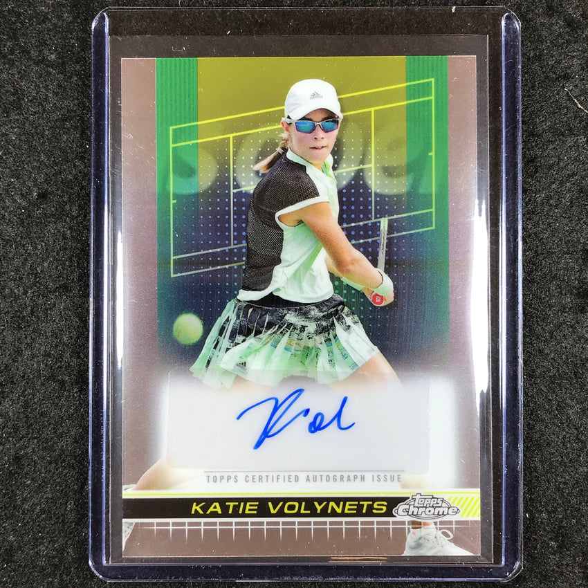 2024 Topps Chrome Tennis KATIE VOLYNETS Base Auto #KVS