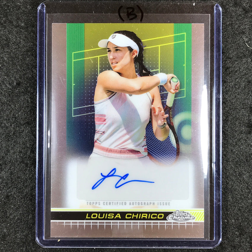 2024 Topps Chrome Tennis LOUISA CHIRICO Base Auto #LCO (B)