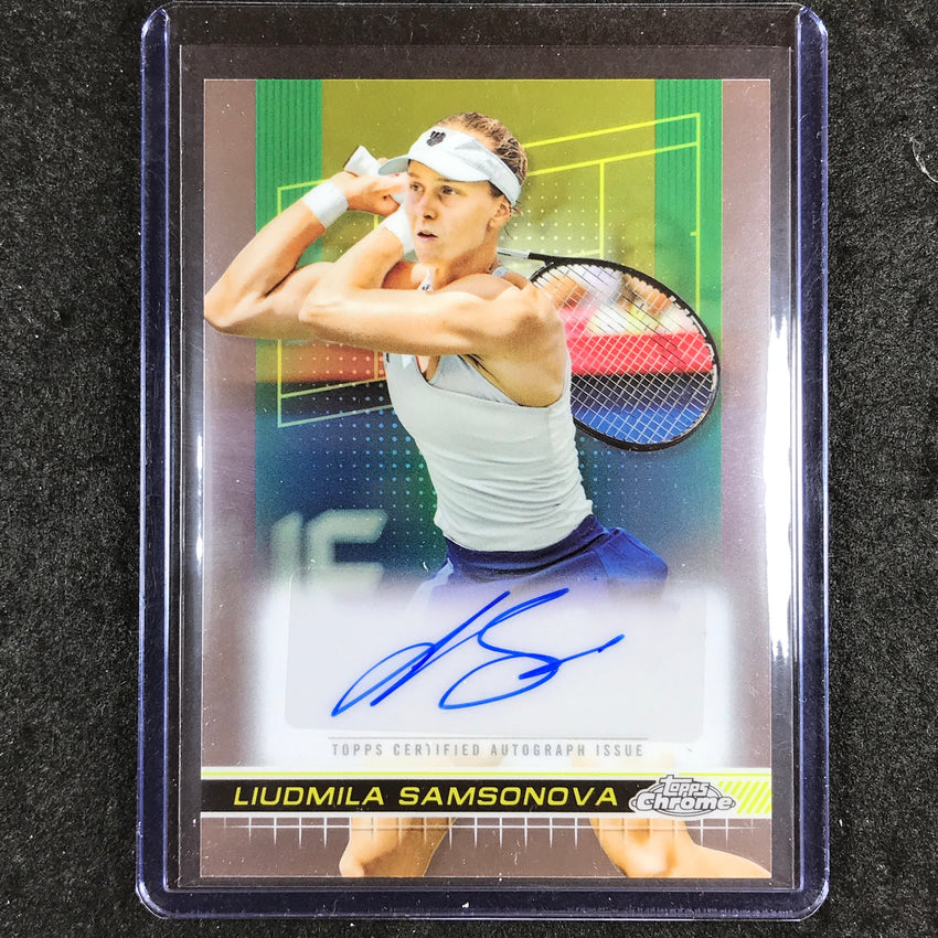 2024 Topps Chrome Tennis LIUDMILA SAMSONOVA Base Auto #LSA
