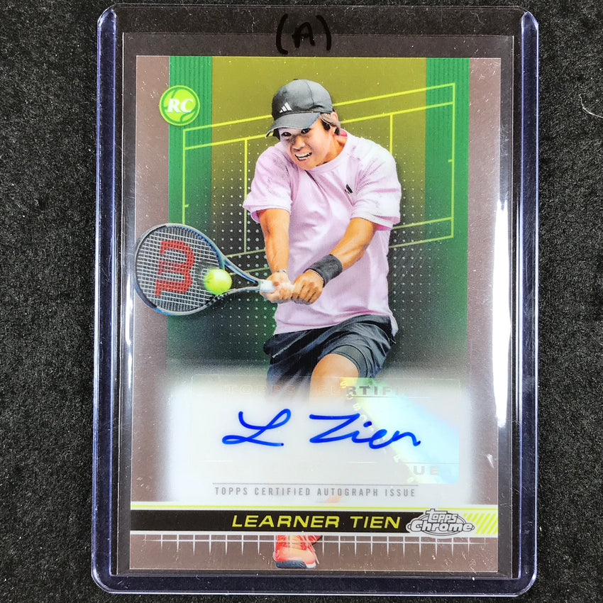 2024 Topps Chrome Tennis LEARNER TIEN Base Rookie Auto #LTN (A)