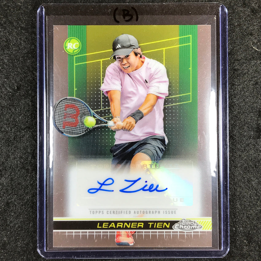 2024 Topps Chrome Tennis LEARNER TIEN Base Rookie Auto #LTN (B)