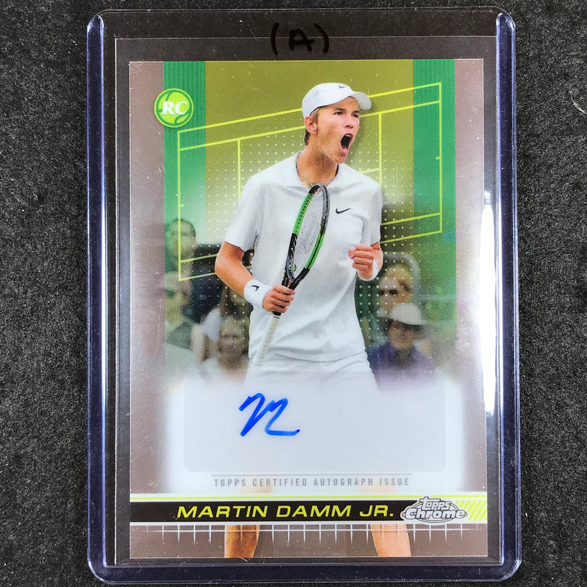 2024 Topps Chrome Tennis MARTIN DAMM JR. Base Rookie Auto #MDJ (A)