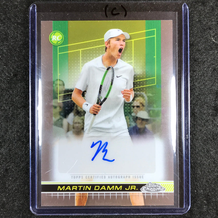 2024 Topps Chrome Tennis MARTIN DAMM JR. Base Rookie Auto #MDJ (C)