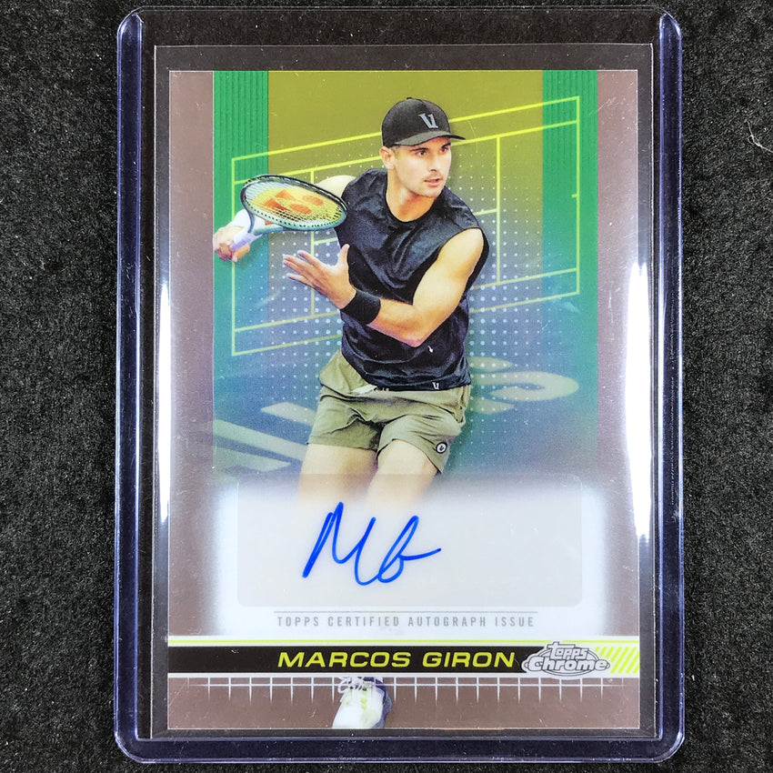 2024 Topps Chrome Tennis MARCOS GIRON Base Auto #MGN