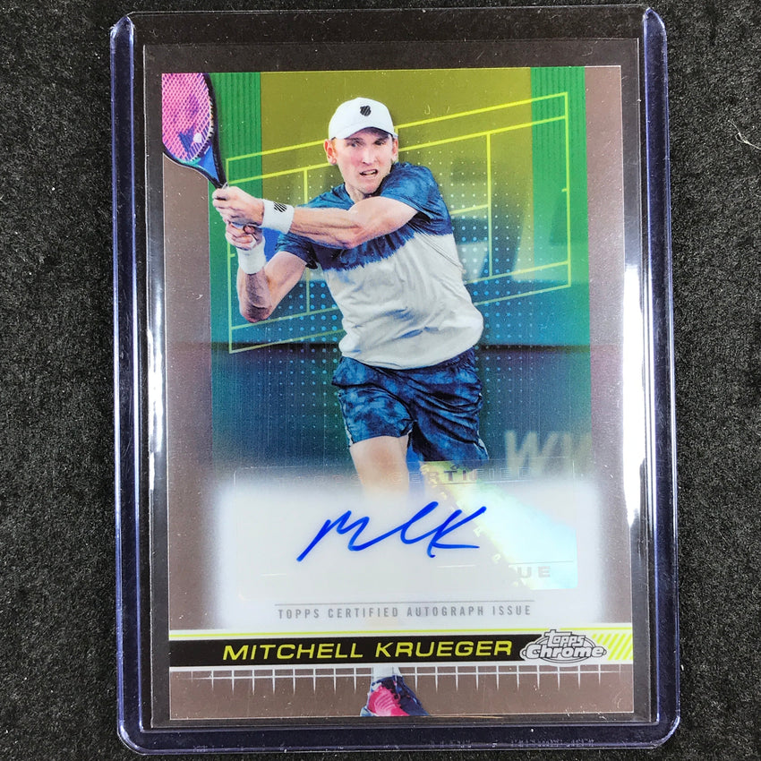 2024 Topps Chrome Tennis MITCHELL KRUEGER Base Auto #MKR