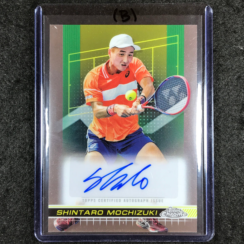 2024 Topps Chrome Tennis SHINTARO MOCHIZUKI Base Auto #SMI (B)