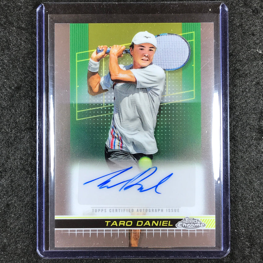 2024 Topps Chrome Tennis TARO DANIEL Base Auto #TDL