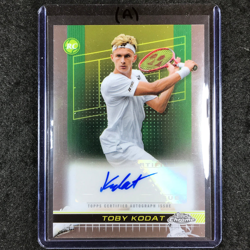 2024 Topps Chrome Tennis TOBY KODAT Base Rookie Auto #TKT (A)